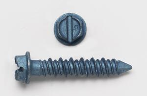 HEX HEAD MASONRY SCREW BLUE 3/16 X 1-1/4